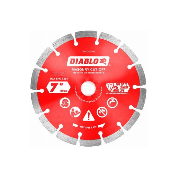 Bsc Preferred 7'' Dia Seg Blade DMADS0700 - main